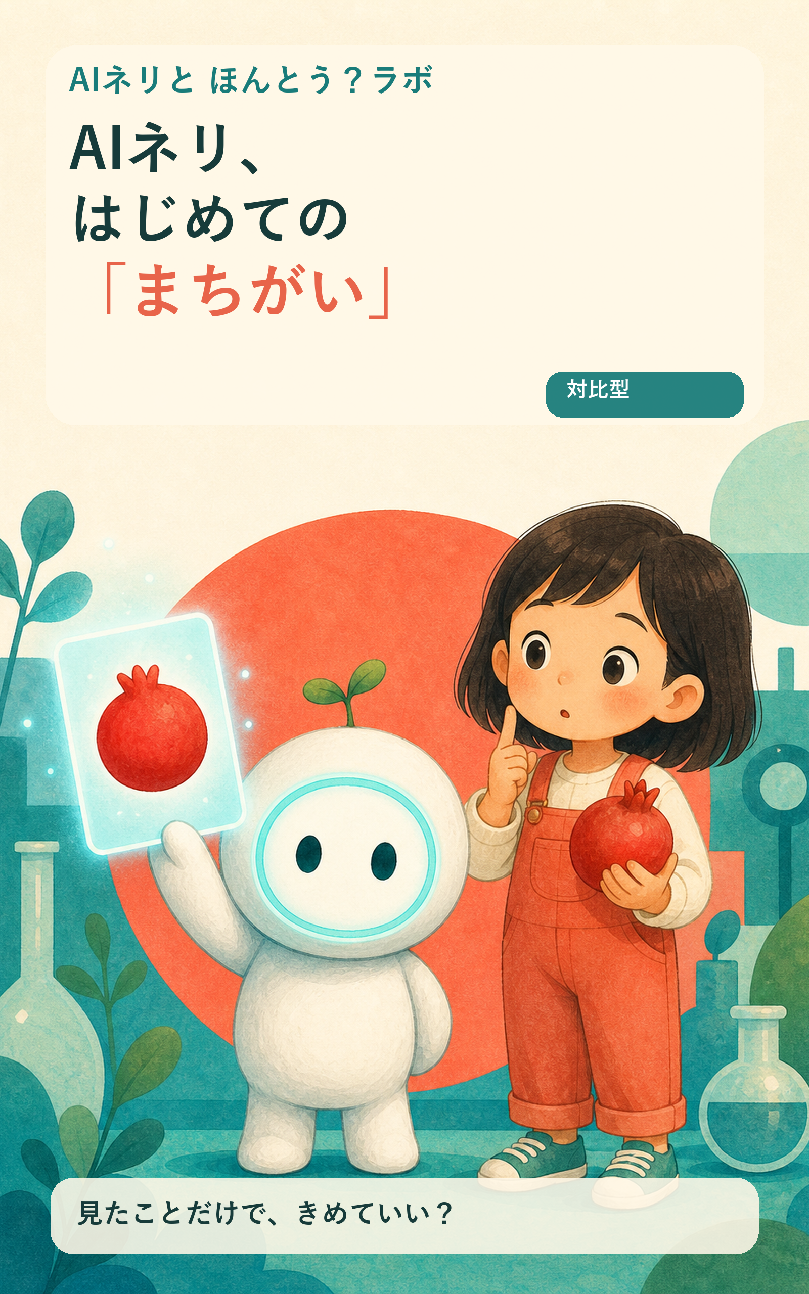 AIネリ、はじめての「まちがい」 Kindle版表紙